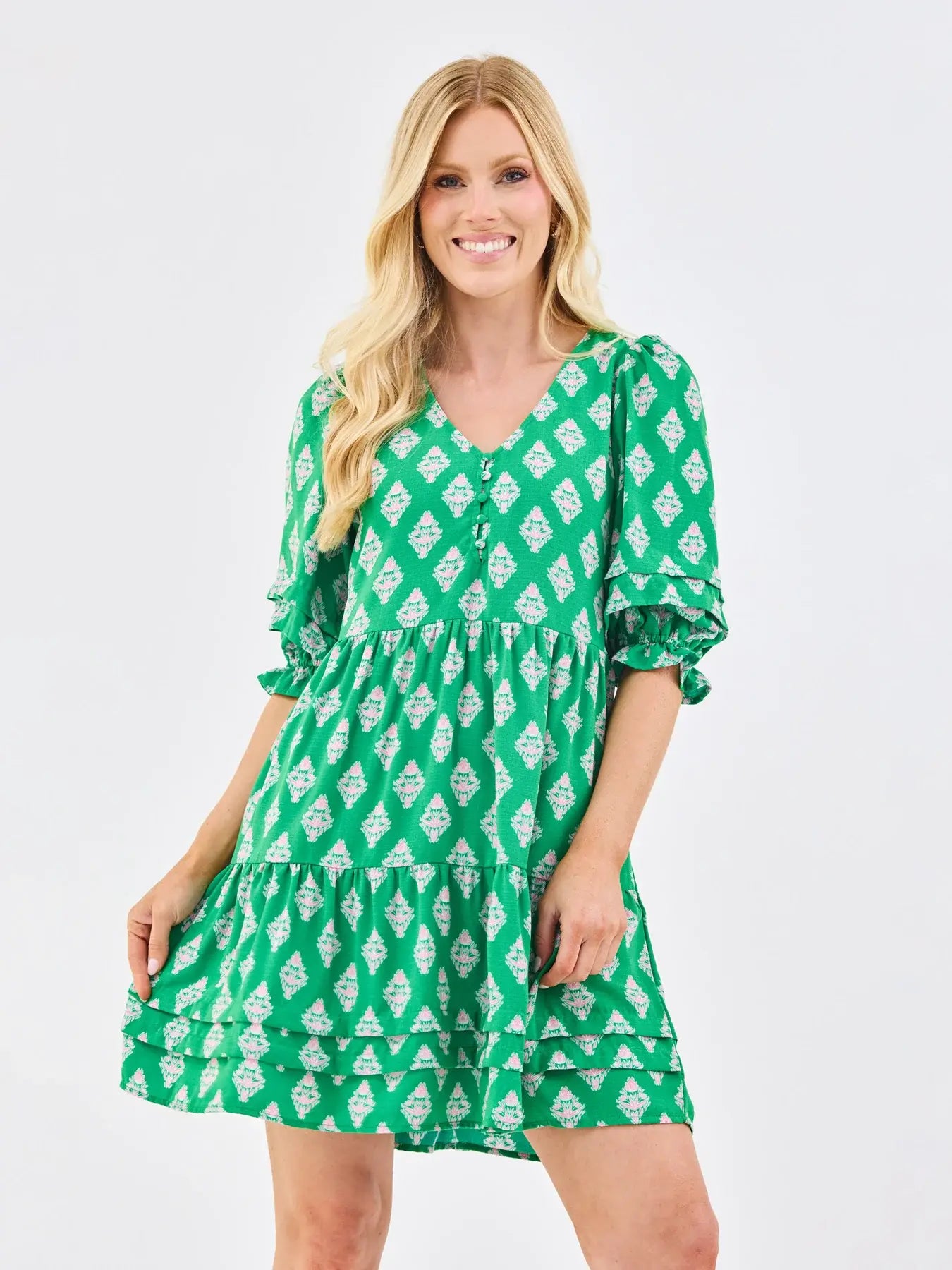 Mary Square Raya Dress