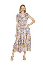 Jade Melody Tam Ruched V-Neck Maxi Dress