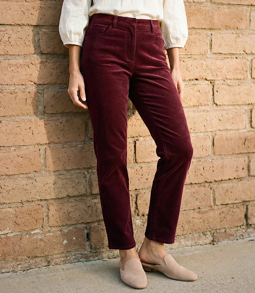 Karen Kane Corduroy Ankle Pants