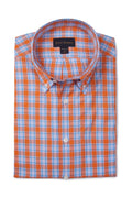 Scott Barber Fine Plaid Oxford Shirt