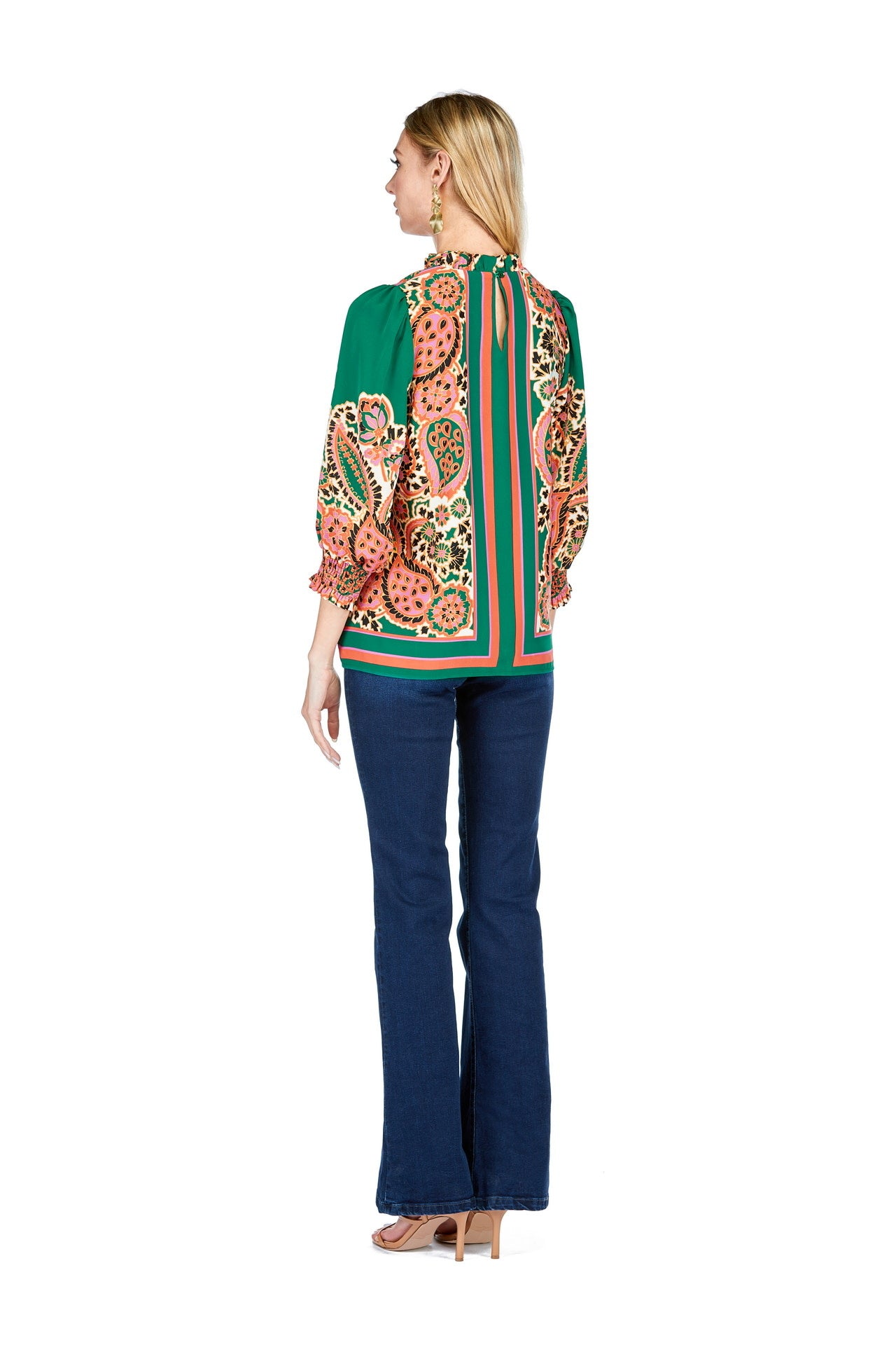 Joy Joy Gathers Neck Blouse