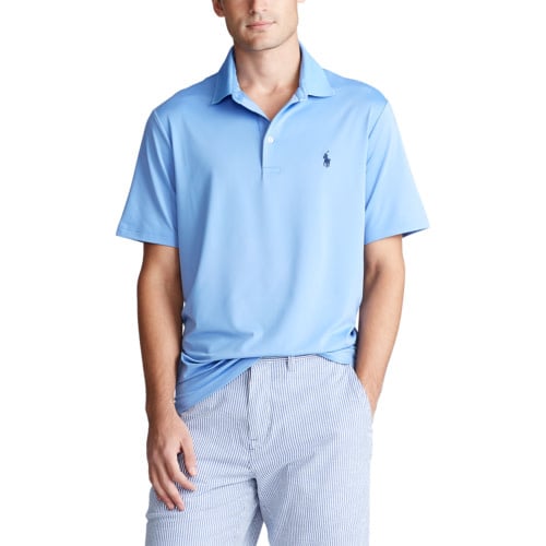 Polo Classic Fit Jersey Performance Polo Knit Shirt