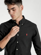 PRL Garment Dyed Oxford Sport Shirt