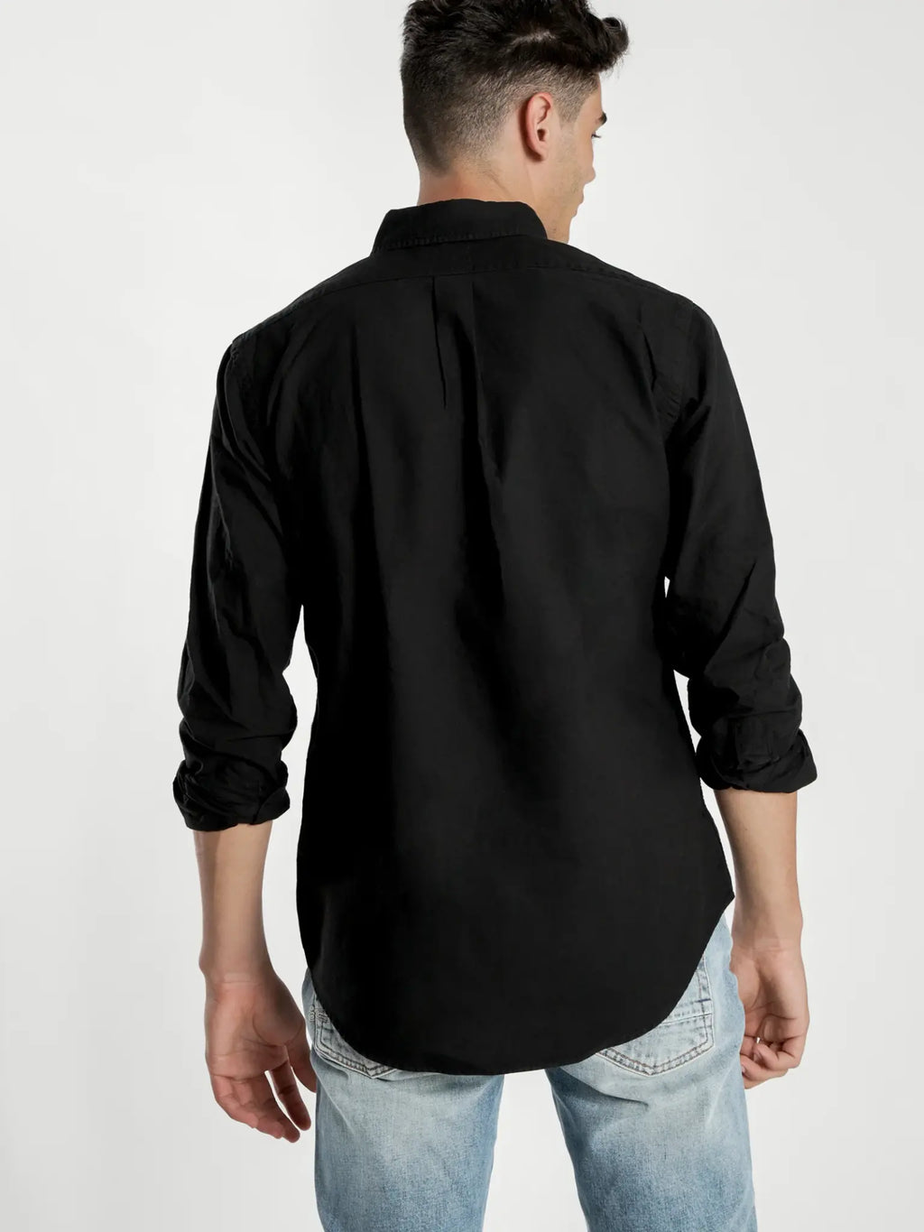 PRL Garment Dyed Oxford Sport Shirt