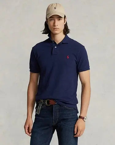 PRL Core Replenished Solid Mesh Polo Shirt