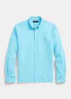 PRL Classic Fit Garment-Dyed Solid Oxford Shirt