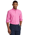 PRL Classic Fit Garment-Dyed Solid Oxford Shirt