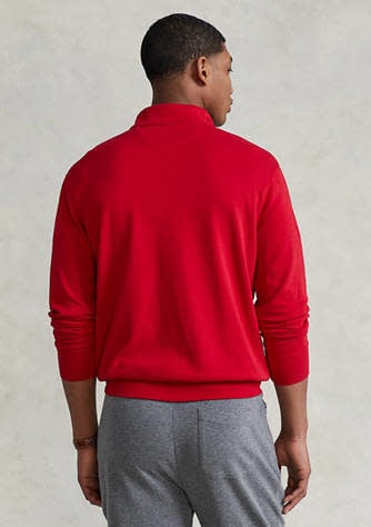 Polo Ralph Lauren Luxury Jersey Half-Zip Pullover
