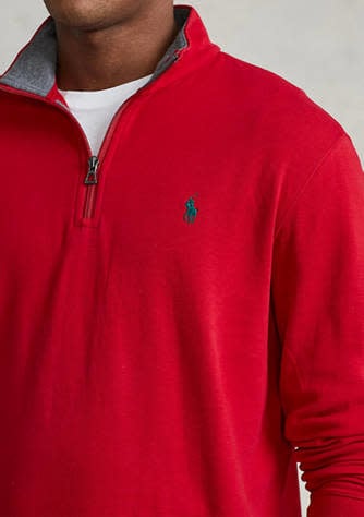 Polo Ralph Lauren Luxury Jersey Half-Zip Pullover