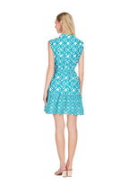Joy Joy Contrast Print Shirt Dress