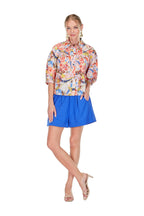 Joy Joy Round Yoke Blouse