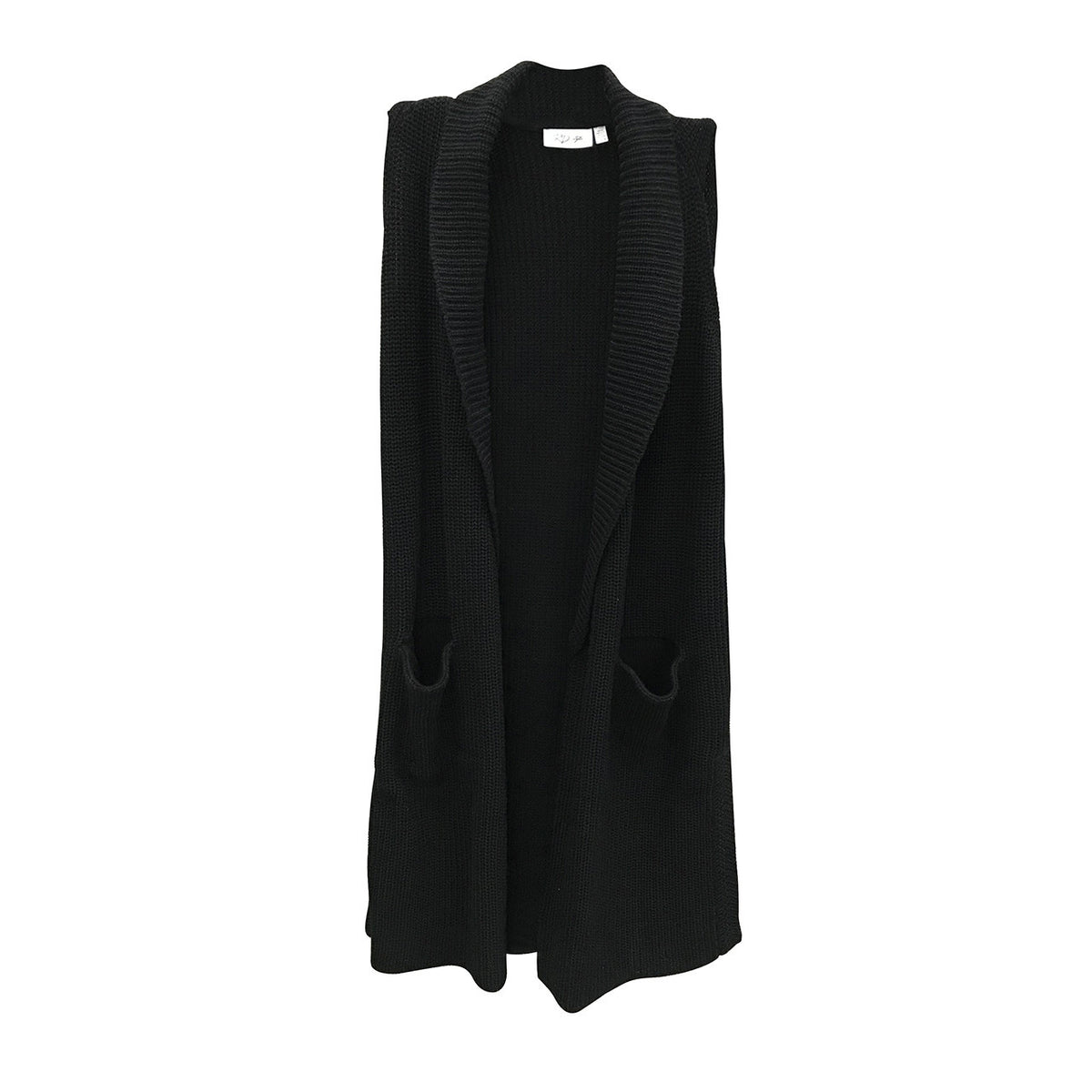 RD Style - Black Sweater Vest