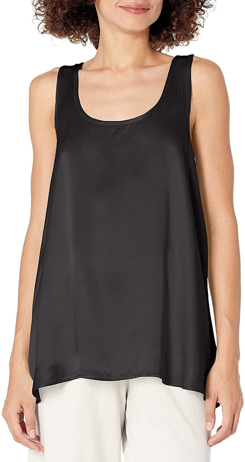 PJ Harlow Laura Satin Racerback Swing Tank