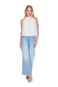 Joy Joy Bubble Hem Halter Top