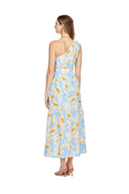 Jade Melody Tam One Shoulder Bow Maxi Dress