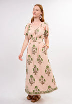Uncle Frank Seersucker Midi Dress