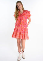 Uncle Frank Twin Block Print Dress