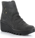Fly London Brom Zip Up Ankle Boots