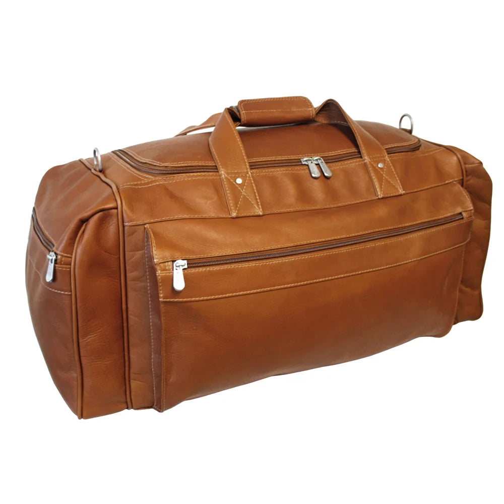 Piel Leather Large Duffel Bag
