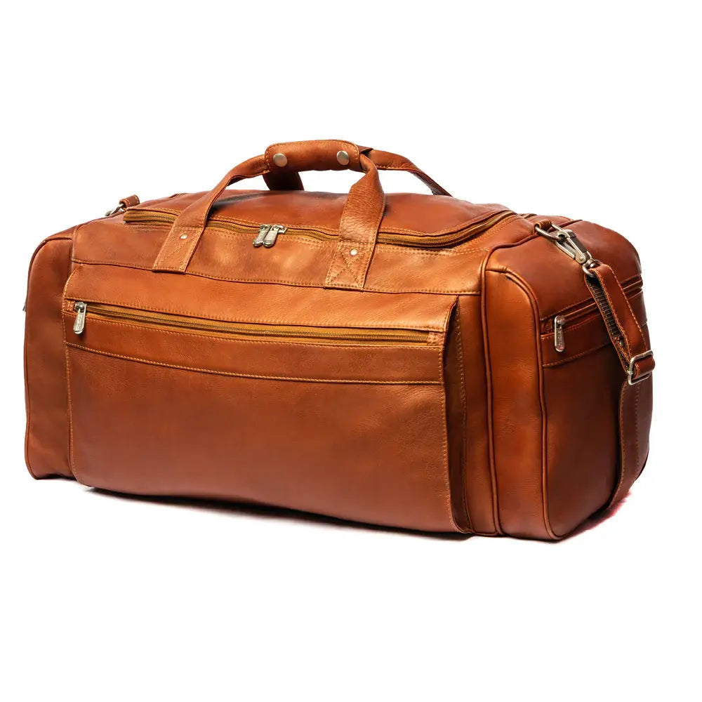 Piel Leather Large Duffel Bag