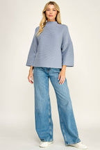 Ellison   Casual Top Haze Blue