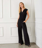 Karen Kane Sleeveless Travel Jersey Jumpsuit
