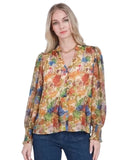 Joy Joy Front Split Buttons Top