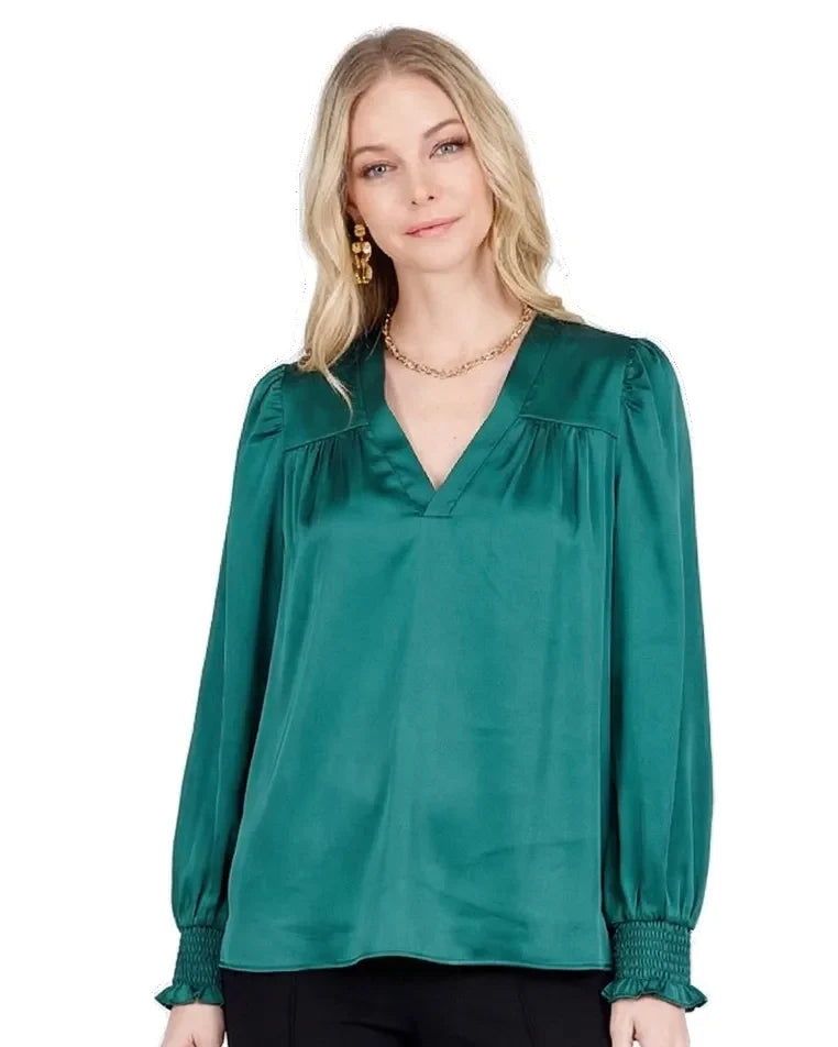 Joy Joy V-Neck Blouse