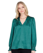 Joy Joy V-Neck Blouse
