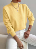EmberLoom L/S Mock Neck Knit Sweater