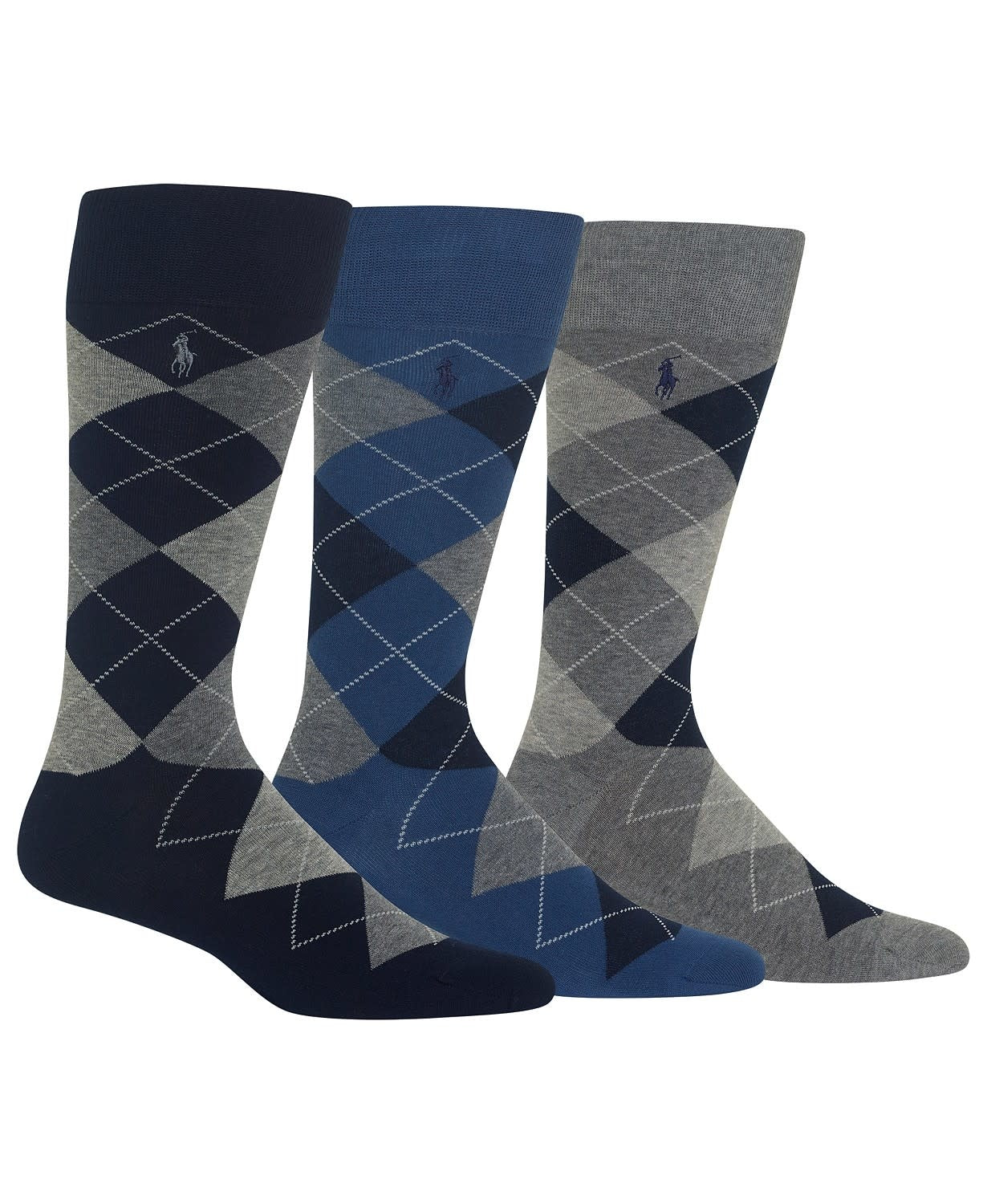 Polo Argyle Socks 3 Pack