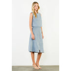THML - Suede Sleeveless Top