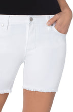 Liverpool Vickie Frayed Shorts