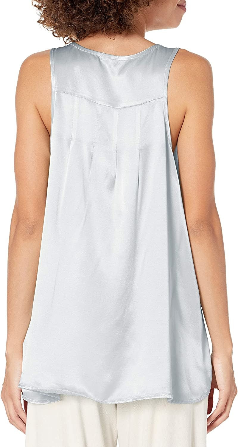 PJ Harlow Laura Satin Racerback Swing Tank