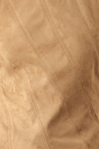 Flying Tomato faux suede top