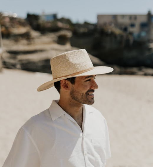 American Hat Makers - Straw Safari Sun Hat - Style Johvan