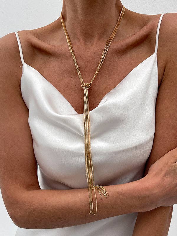 VividLux  Tasseled Necklaces Accessories