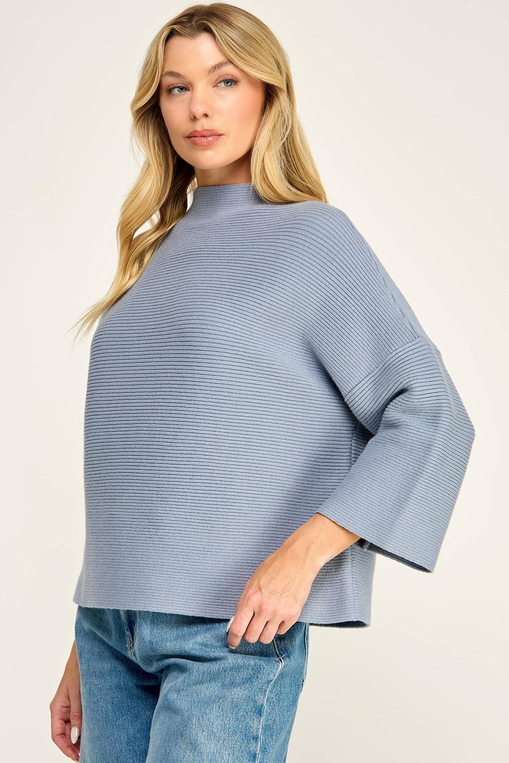 Ellison   Casual Top Haze Blue