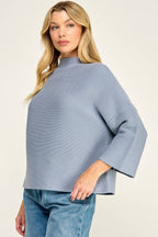 Ellison   Casual Top Haze Blue