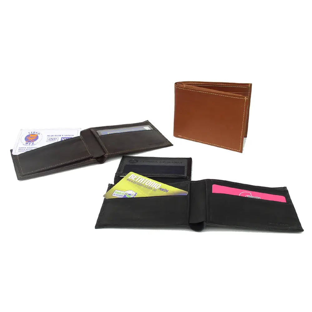 Piel Leather Bi-Fold Wallet