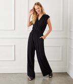 Karen Kane Sleeveless Travel Jersey Jumpsuit