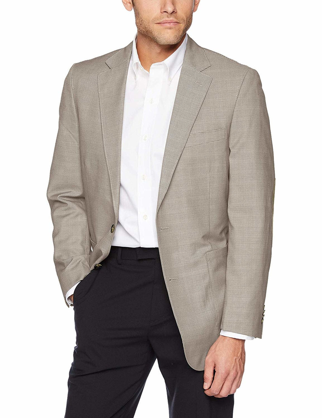 Blue Lion - Tan Pegasus Sport Coat with Elbow Patch