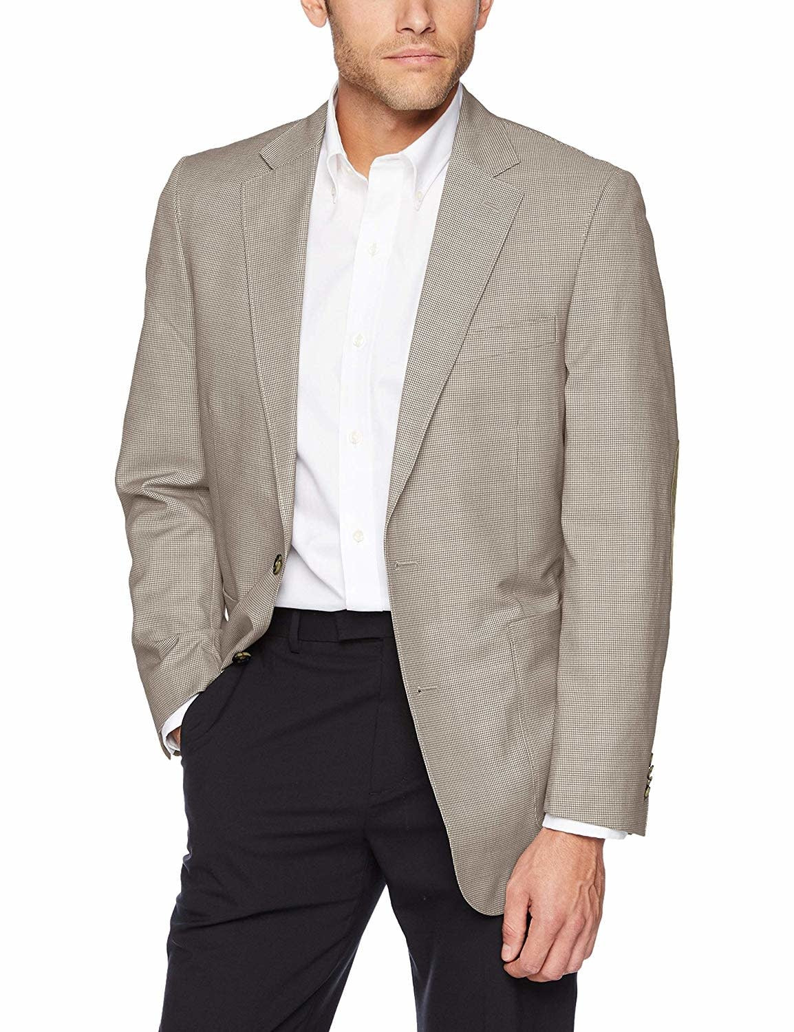 Blue Lion - Tan Pegasus Sport Coat with Elbow Patch