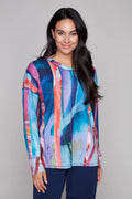 Claire Desjardins Crossings on Crossings Knit Top