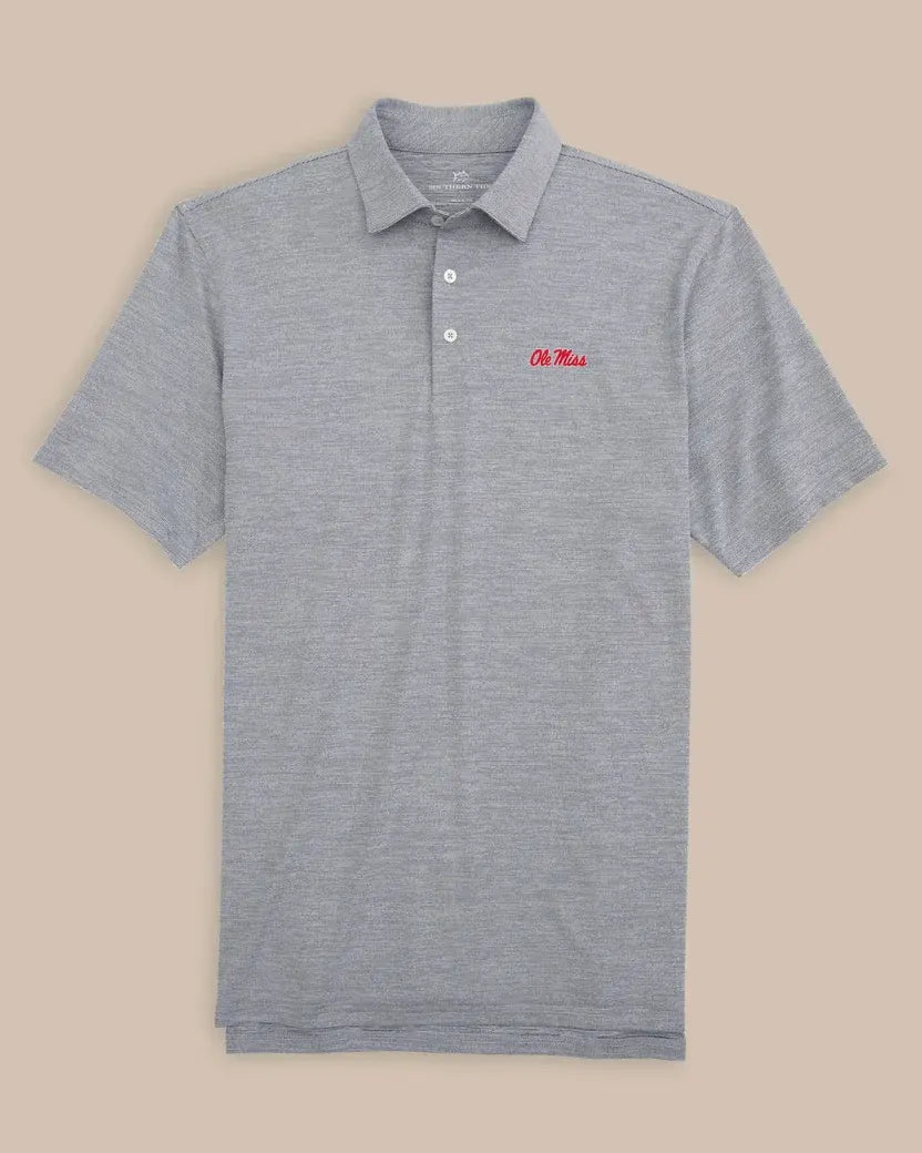 Southern Tide Ole Miss Driver Spacedye Polo Shirt