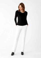 Lisette Jolie Fabric 30" Straight Pant with Pockets