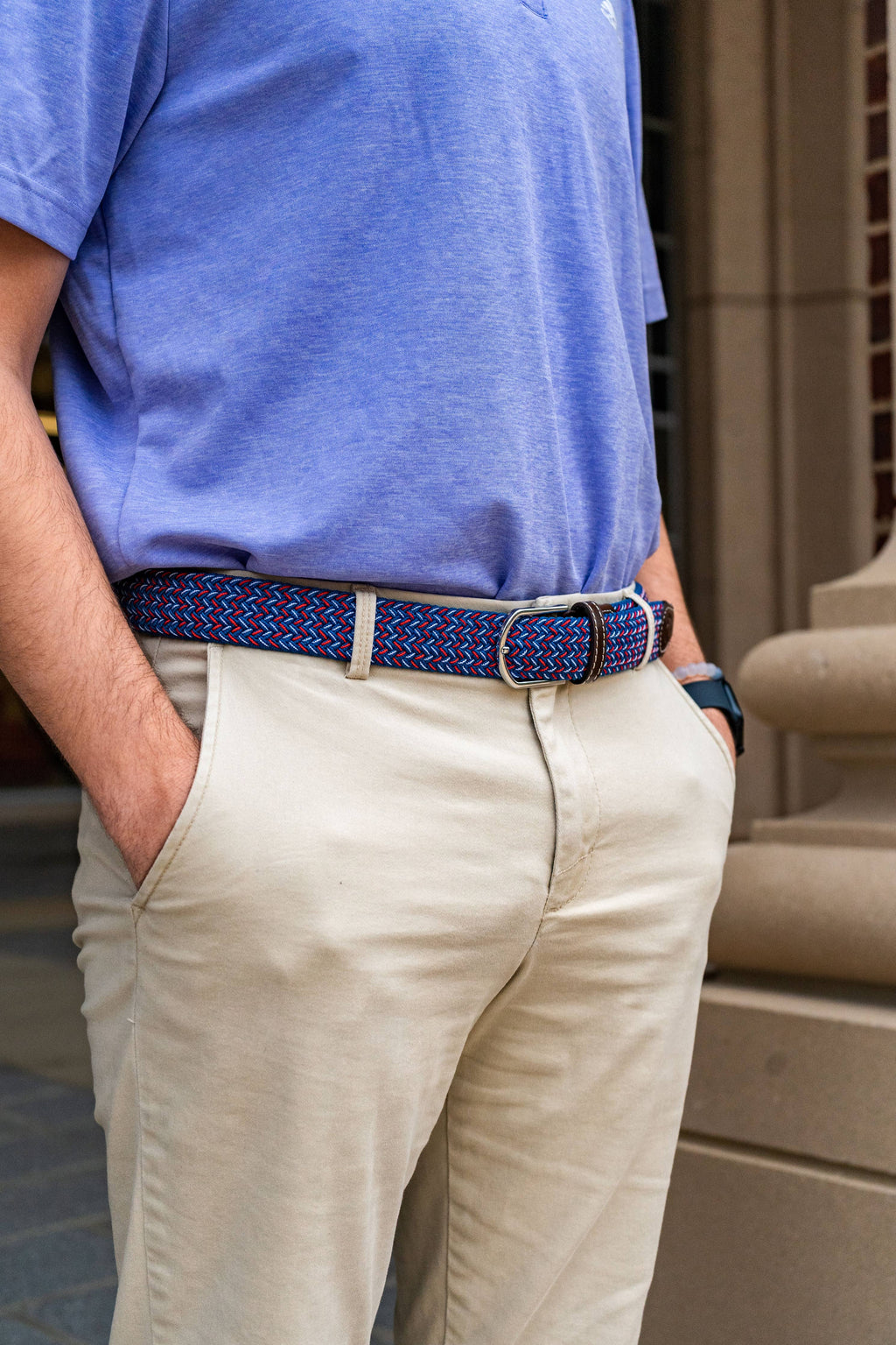Roostas - The Plymouth Woven Stretch Belt