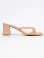 Ccocci Elia-1 Thong Strap Square Toe Block Heel Sandals