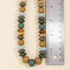 Anarchy Street - Chunky Marbled Bead Statement Necklace
