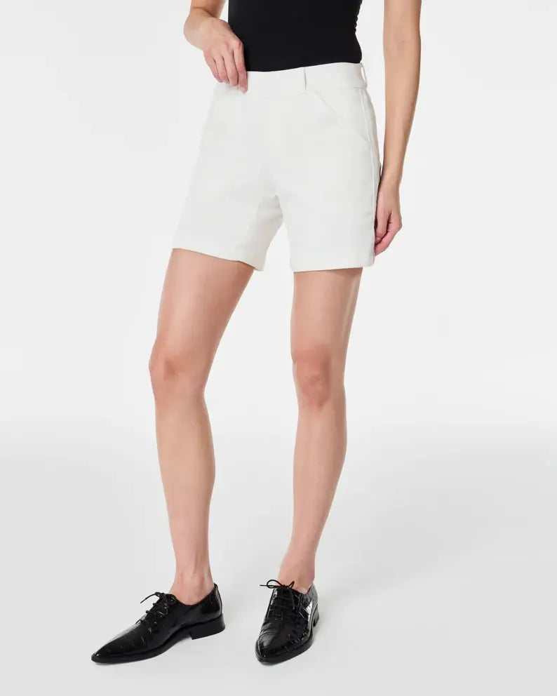 Spanx 6" Stretch Twill Shorts